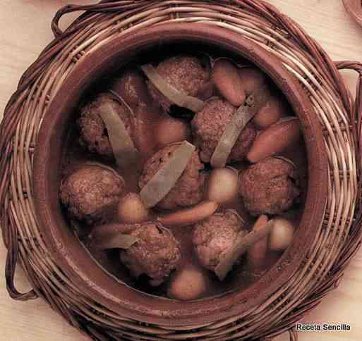 AlbÃ³ndigas con verduras