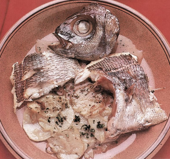 Filetes de besugo al vinagre