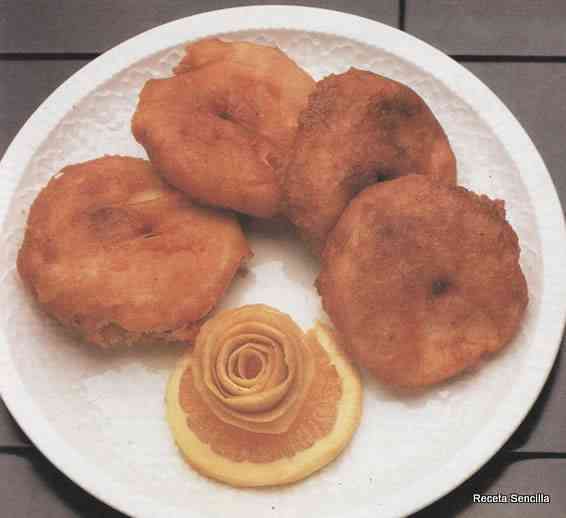 BuÃ±uelos de manzana