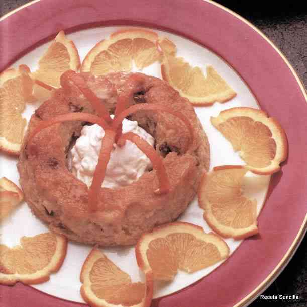 Puding de naranja