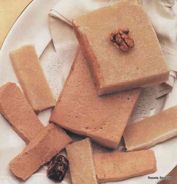 Turrón de mazapán Turrón de mazapán